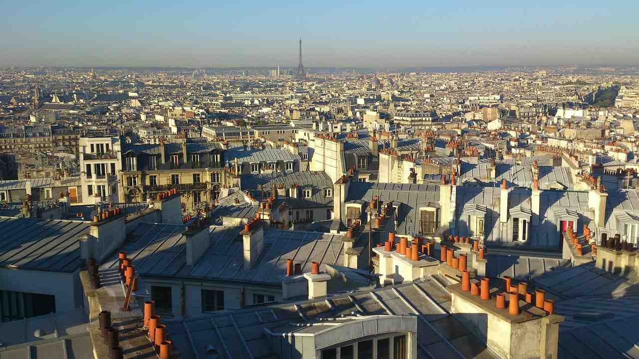 paris, paysage urbain, france